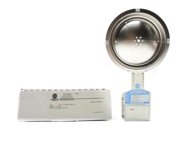 CONTINENTAL DISC 8210979A (PKG OF 2) 143PSI 570 3"NSMP