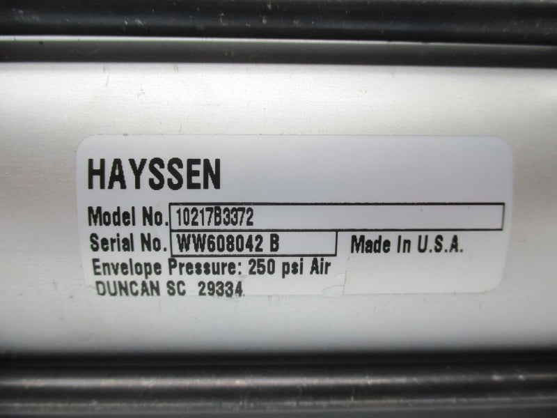 HAYSSEN 10217B3372 250PSI NSNP