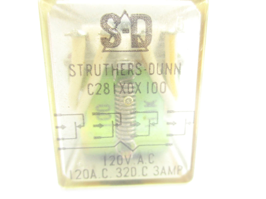 STRUTHERS-DUNN C281XDX100 120VAC 3A NSNP
