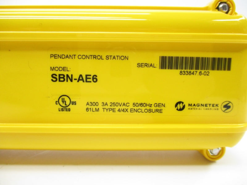 MAGNETEK SBN-AE6 250VAC 3A (NO BUTTONS) NSMP