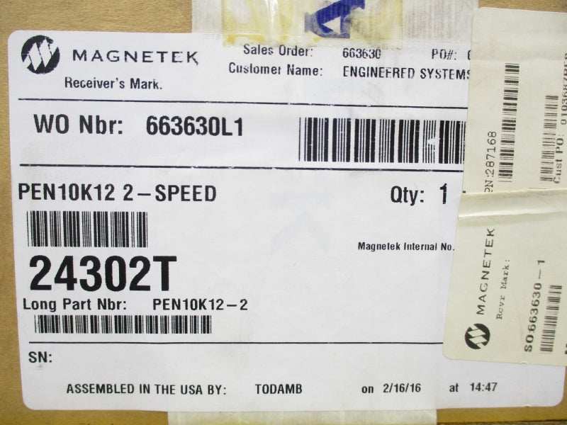 MAGNETEK 24302T NSMP