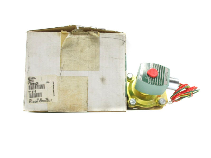 ASCO 8210G055 120VAC 125PSI 1-1/4" NSMP