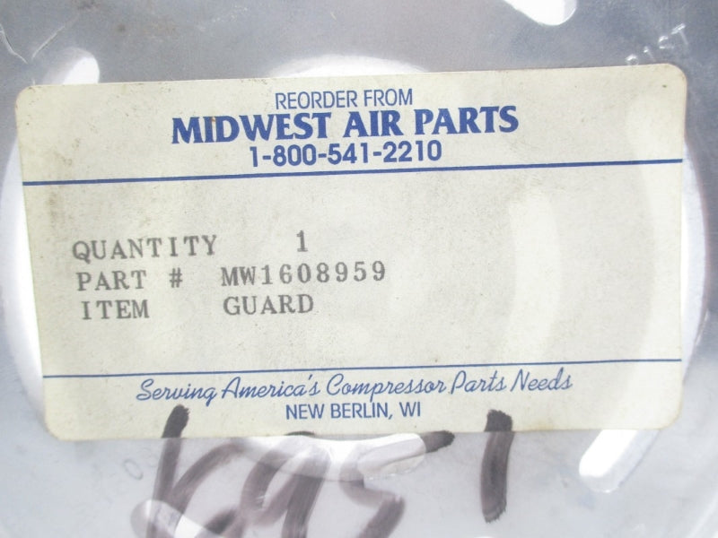 MIDWEST AIR PARTS MW1608959 NSMP