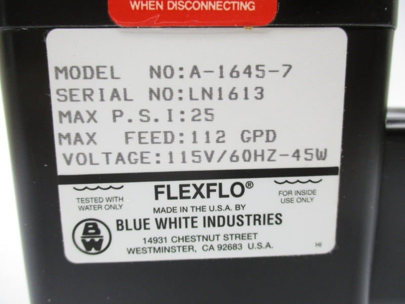 FLEXFLO A-1645-7 115V 25PSI NSMP