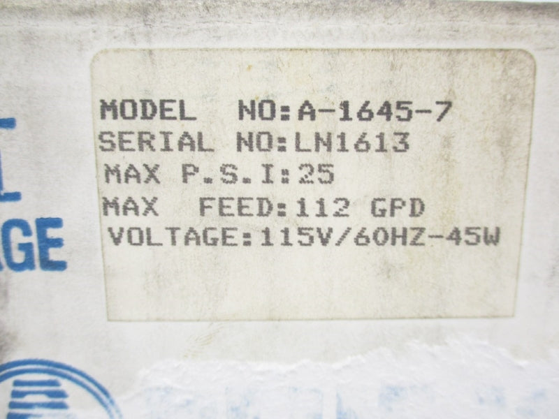 FLEXFLO A-1645-7 115V 25PSI NSMP