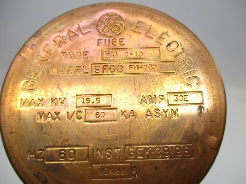 GENERAL ELECTRIC 9F60FMH030 15.5KV 30EA NSMP
