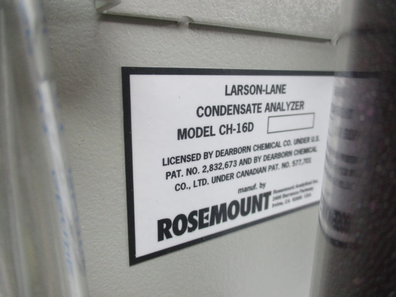 ROSEMOUNT CH-16D NSNP
