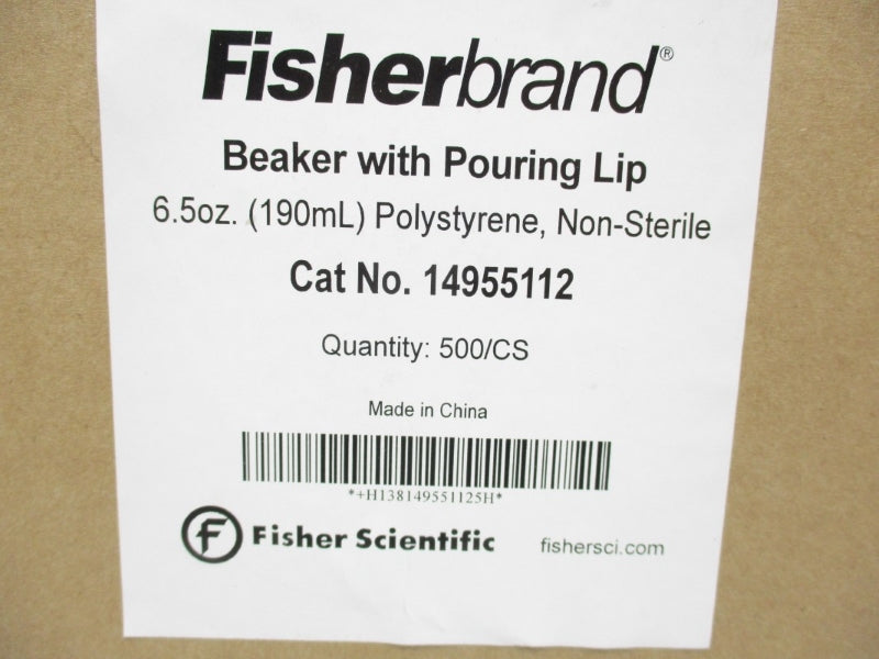 FISHER SCIENTIFIC 14955112 (PKG OF 500) NSMP