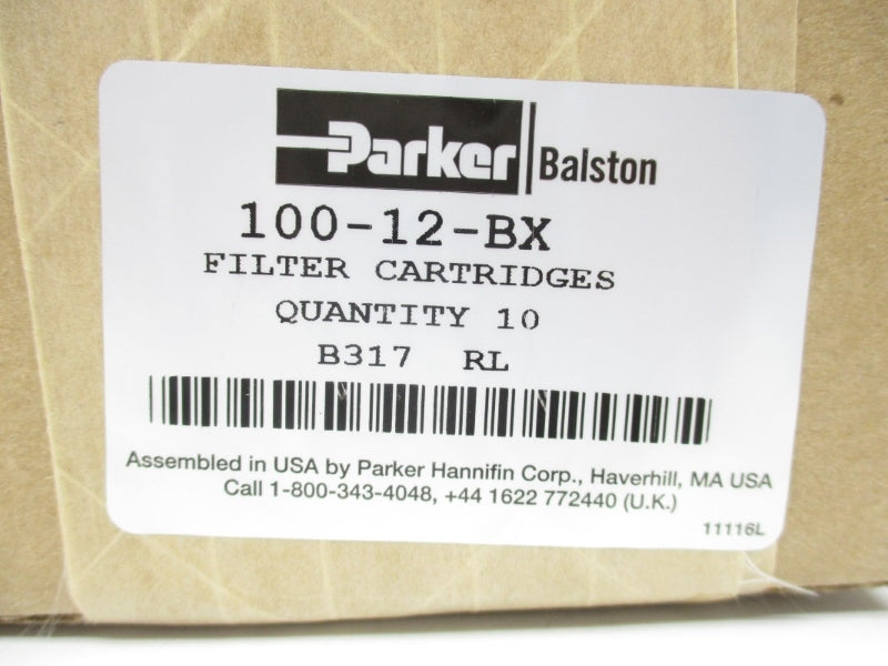 PARKER 100-12-BX (PKG OF 10) NSFS