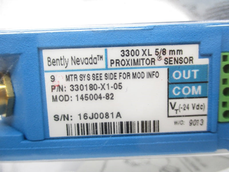 BENTLY NEVADA 330180-X1-05 145004-82 24VDC NSMP