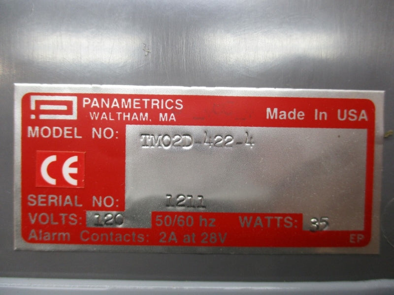 PANAMETRICS TM02D-422-4 120V NSNP