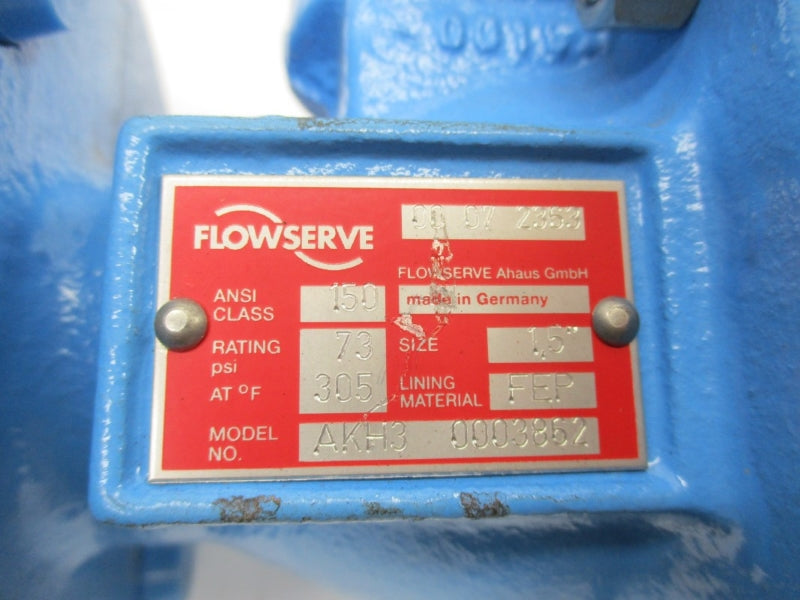 FLOWSERVE AKH3-0003852 73PSI 305'F 15" (AS PICTURED) NSNP