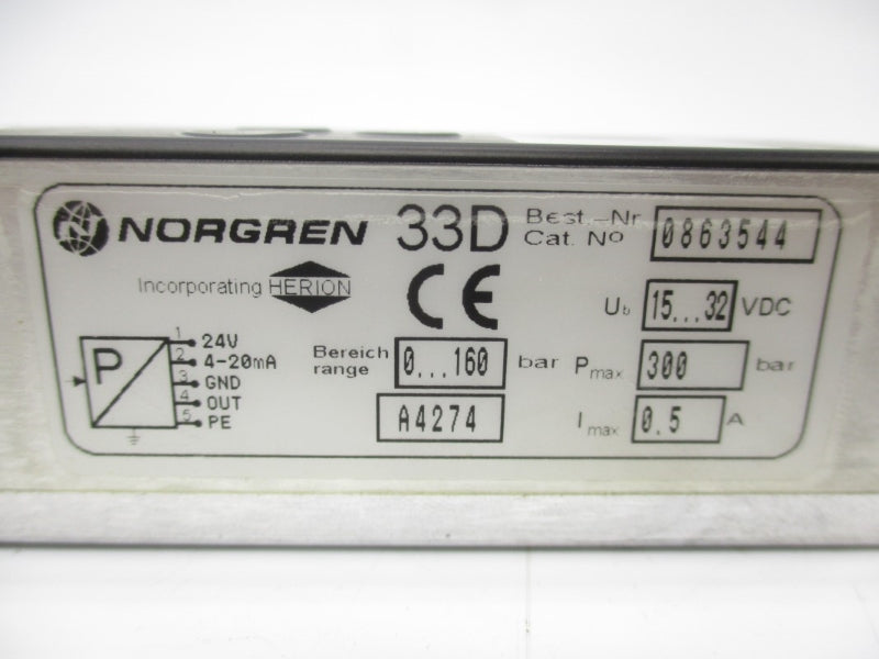 NORGREN 0863544 15-32VDC 0.5A NSMP