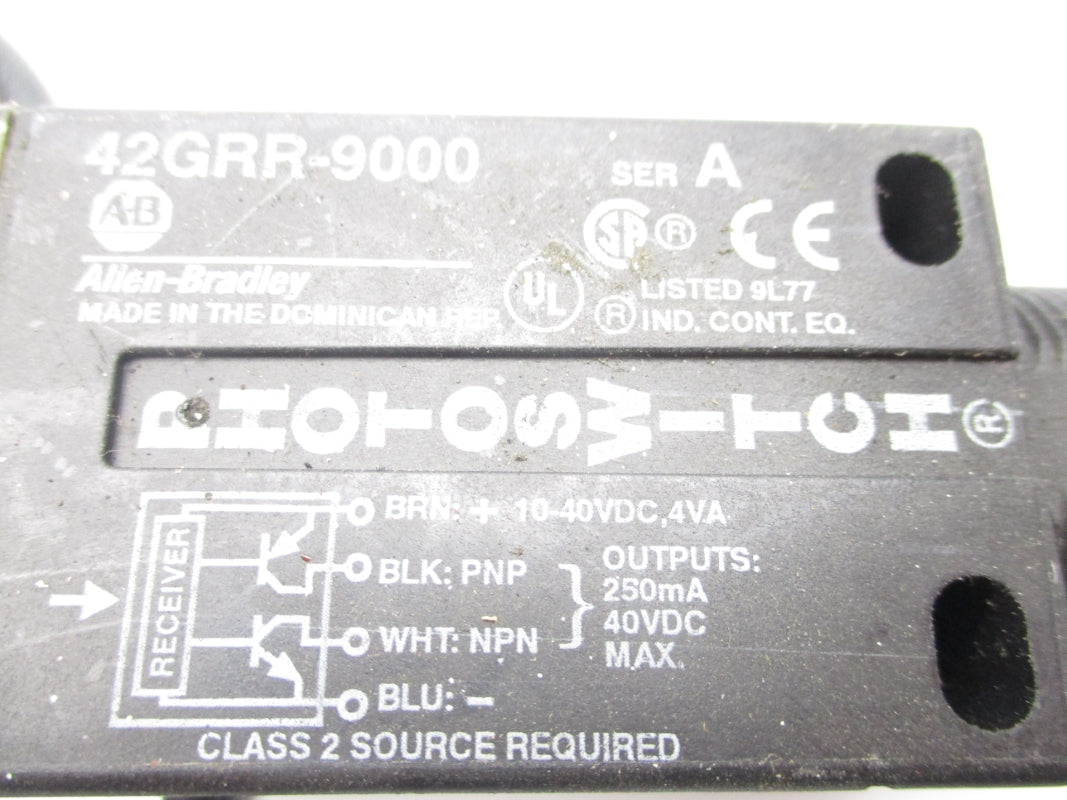 ALLEN BRADLEY 42GRR-9000 SER. A 10-40VDC NSNP