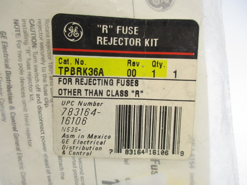 GENERAL ELECTRIC TPBRK36A NSMP