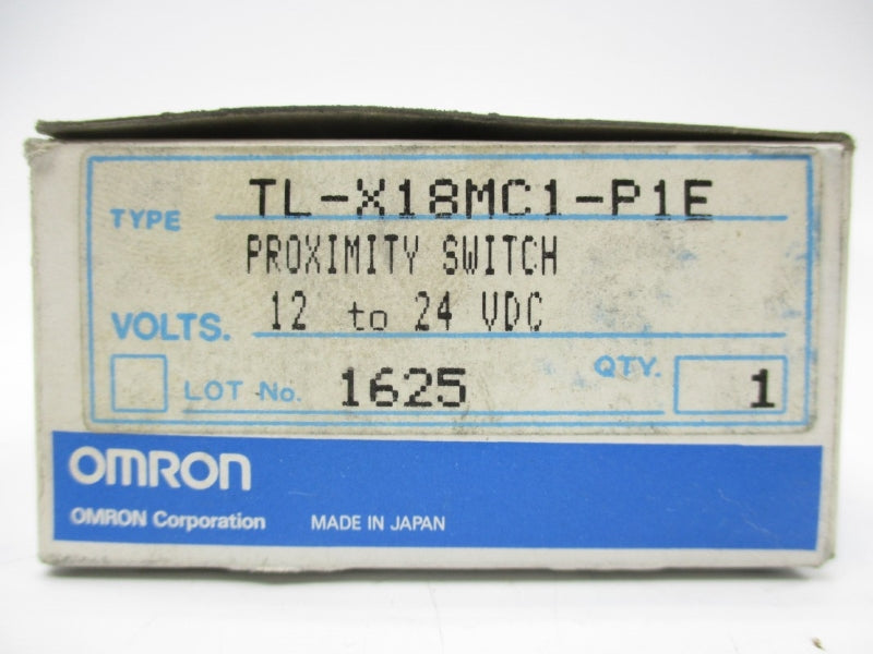 OMRON TL-X18MC1-P1E 12-24VDC NSMP