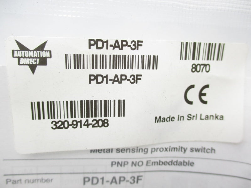 AUTOMATION DIRECT PD1-AP-3F 10-30VDC NSMP