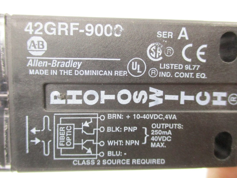 ALLEN BRADLEY 42GRF-9000 SER. A 10-40VDC (WH) NSMP