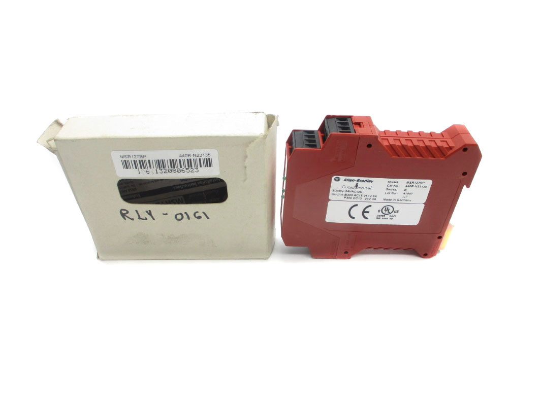 ALLEN BRADLEY 440R-N23135 SER. B 24VAC/DC 5A (WH) NSMP-440R-N23135