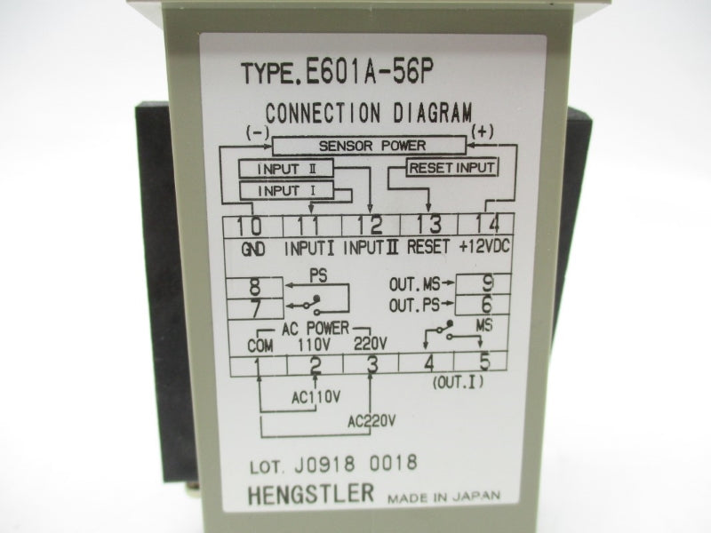 HENGSTLER E601A-56P 110/220VAC NSMP