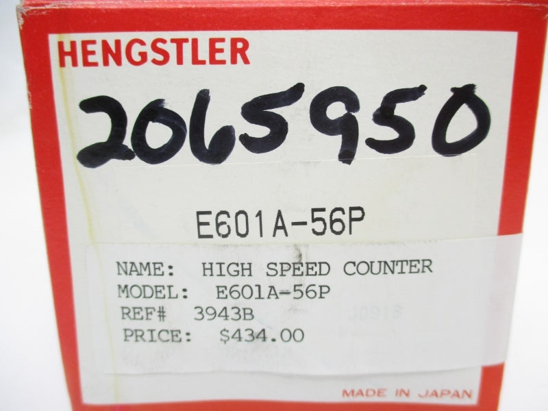 HENGSTLER E601A-56P 110/220VAC NSMP