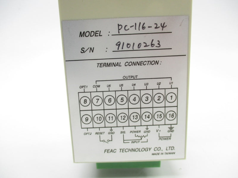 FEAC PC-116-24 NSNP
