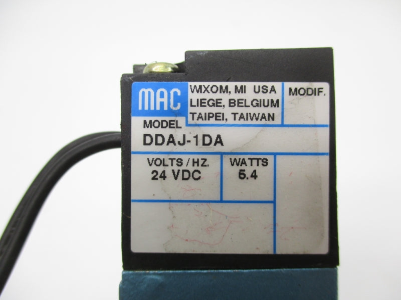 MAC DDAJ-1DA 24VDC NSNP