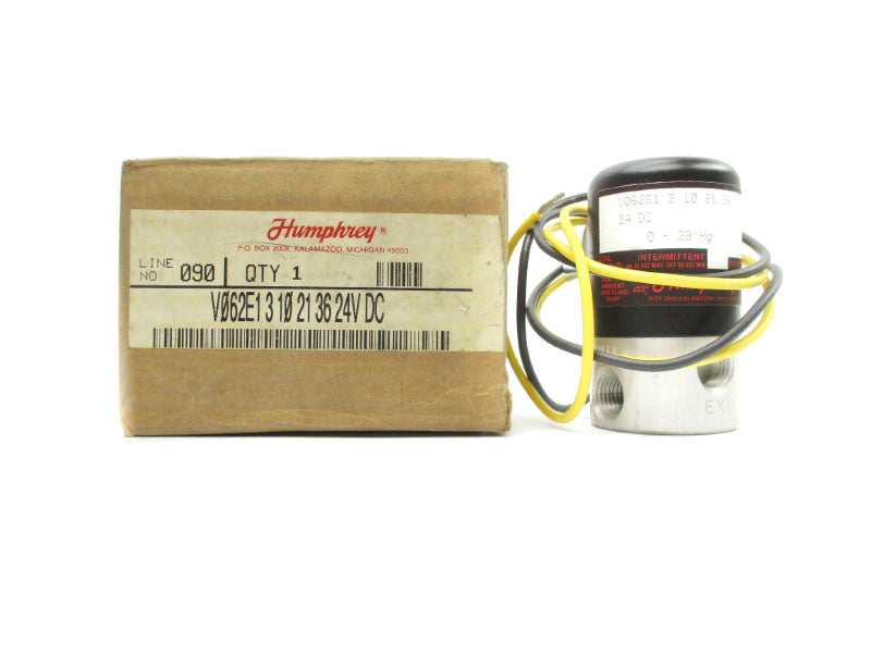 HUMPHREY V062E13102136 24VDC 0-29"HG NSMP
