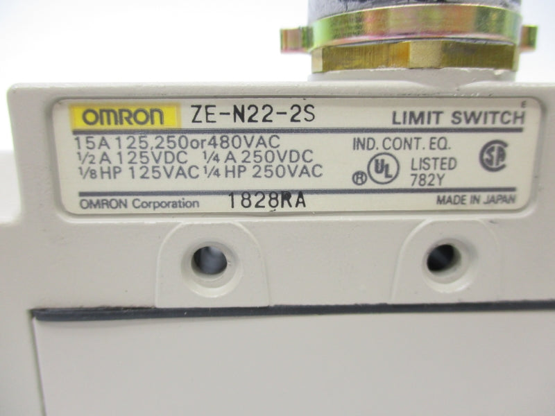 OMRON ZE-N22-2S 480VAC 15A NSMP