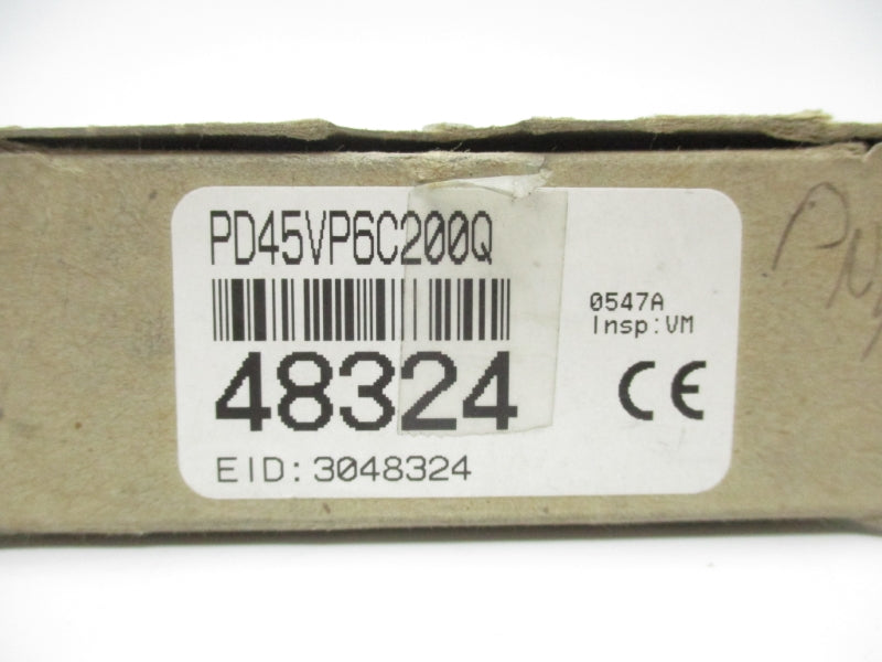 BANNER ENGINEERING PD45VP6C200Q 48324 10-30VDC NSMP