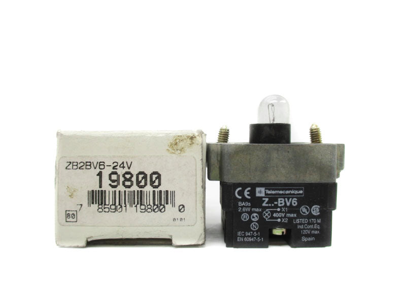TELEMECANIQUE ZB2BV6-24V 400V NSMP