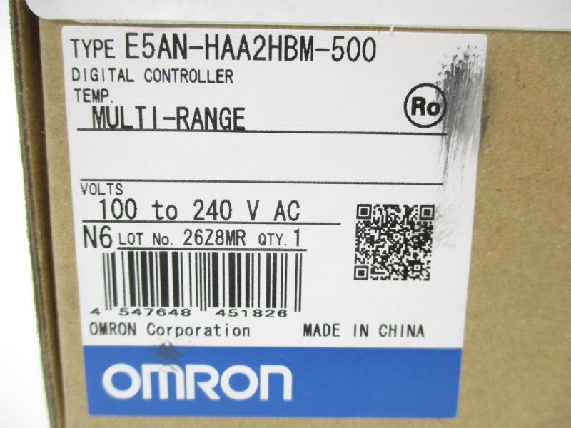 OMRON E5AN-HAA2HBM-500 100-240VAC NSMP