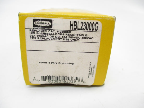 HUBBELL HBL23000G 125VAC 20A NSMP