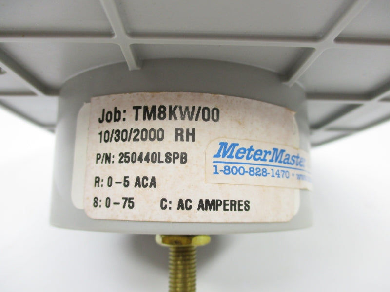 METER MASTER 250440LSPB 0-75A NSMP