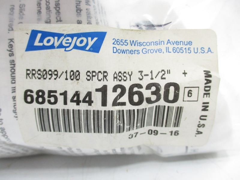 LOVEJOY RRS099/100 68514412630 3-1/2" NSMP