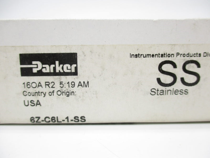 PARKER 6Z-C6L-1-SS NSMP