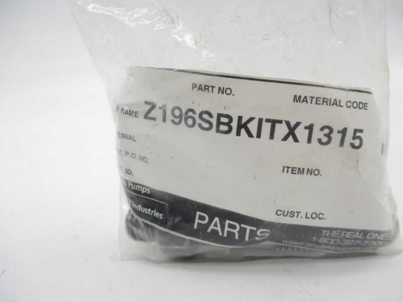 ITT Z196SBKITX1315 NSMP
