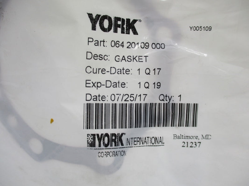YORK 064-20109-000 NSMP