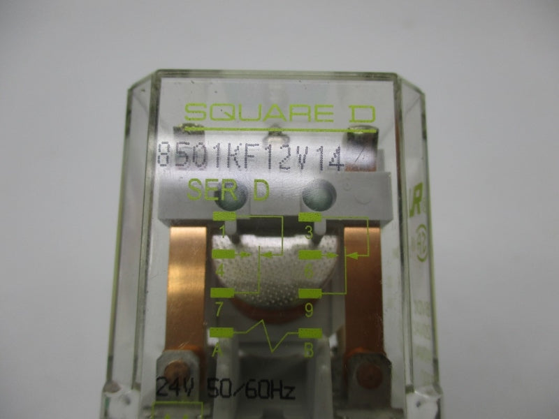 SQUARE D 8501KF12V14 SER. D 24V NSNP