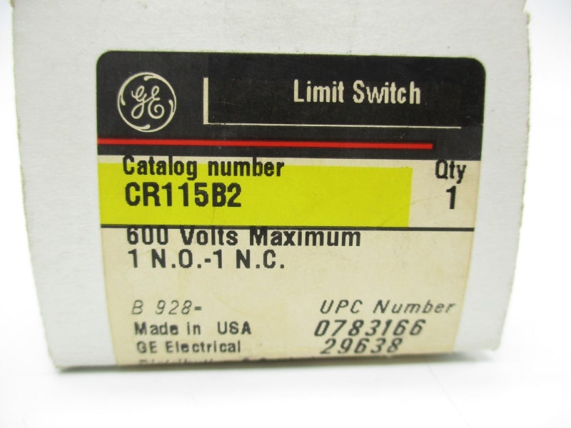 GENERAL ELECTRIC CR115B2 600V NSMP