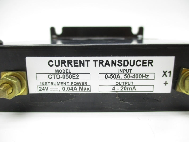 SQUARE D CTD-050E2 24V 0-50A NSNP