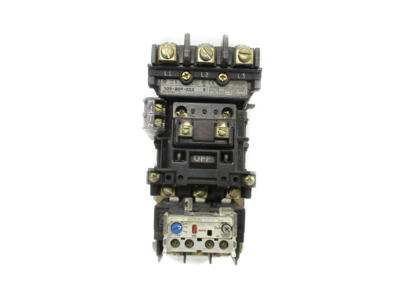 ALLEN BRADLEY 509-BOD-XXX SER. B 120V 27A UNMP