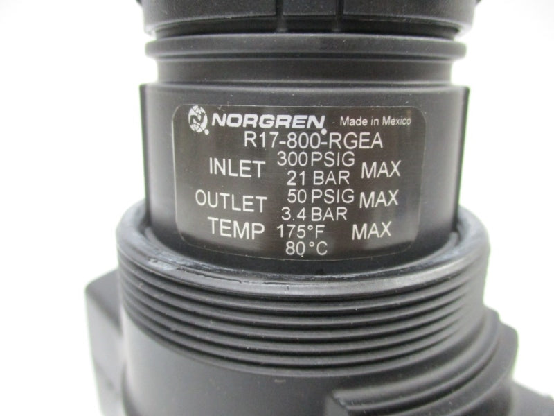 NORGREN R17-800-RGEA 300PSI 175'F NSNP