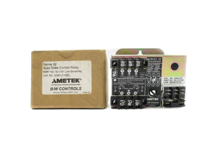AMETEK 5200-LF1 52-110100 SER. 52 240VAC 10A NSMP