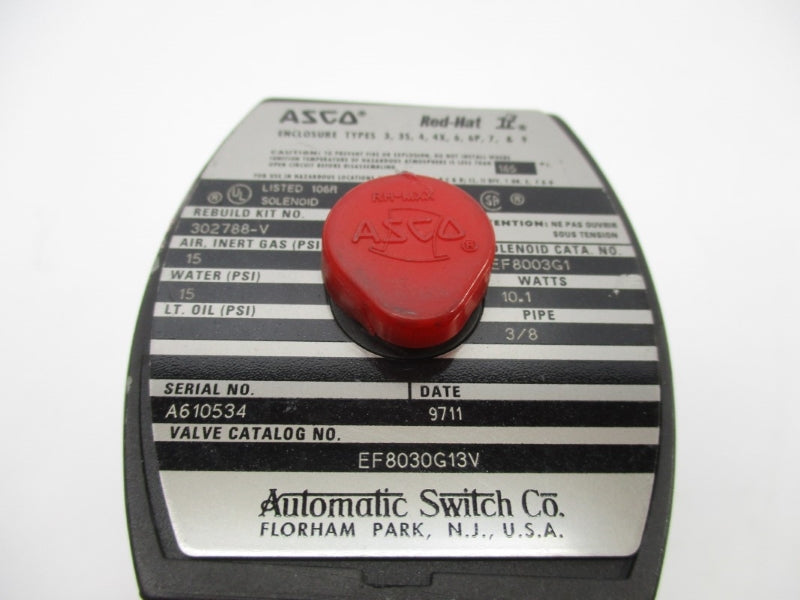 ASCO EF8030G13V 110/120V 15PSI 3/8" NSNP