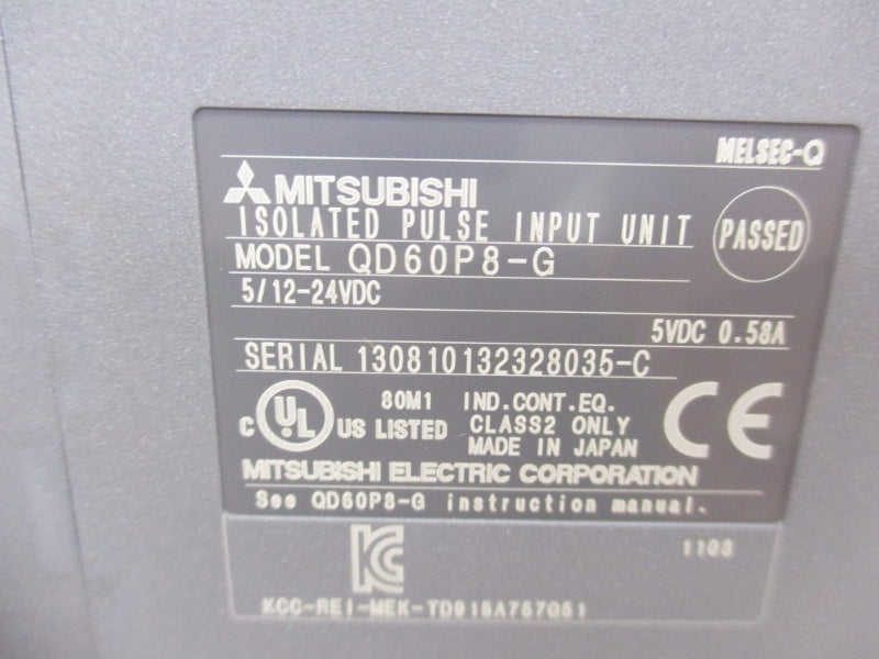MITSUBISHI QD60P8-G 24VDC NSNP