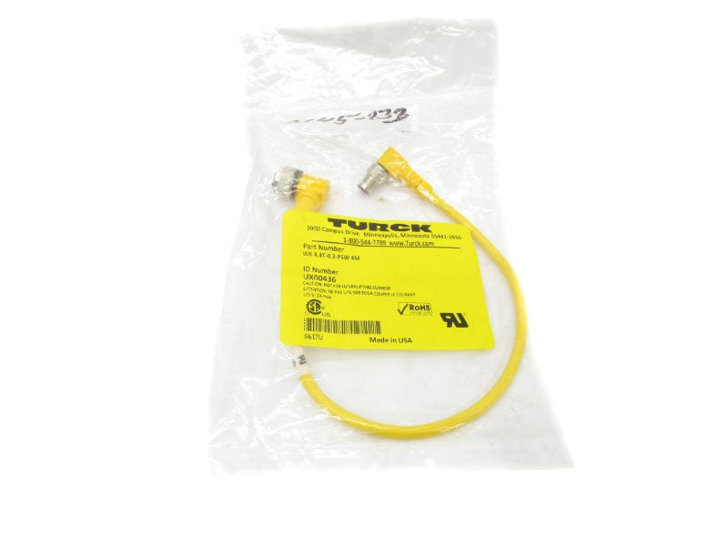 TURCK WK4.4T-0.3-PSW4M UX00436 125V 2A NSMP