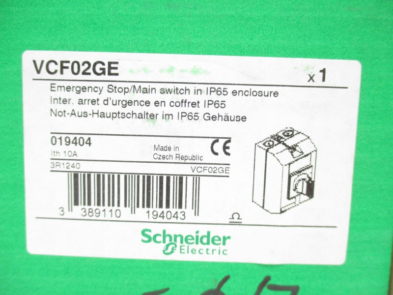 SCHNEIDER ELECTRIC VCF02GE 10A NSMP