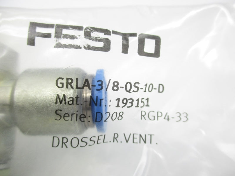 FESTO GRLA-3/8-QS-10-D 193151 NSMP