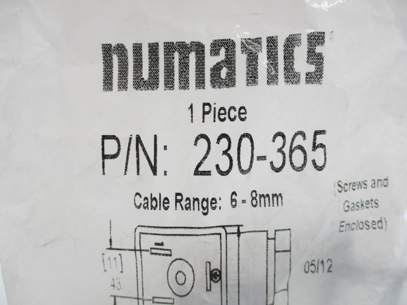 NUMATICS 230-365 NSMP